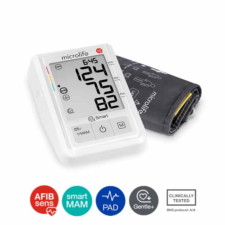 百略microlife BP B3 AFIB 全自動手臂式血壓計,檢測心房顫動