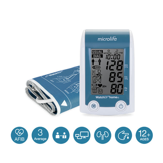 WatchBP Home A blood pressure monitor with Atrial Fibrillation (AF) detection