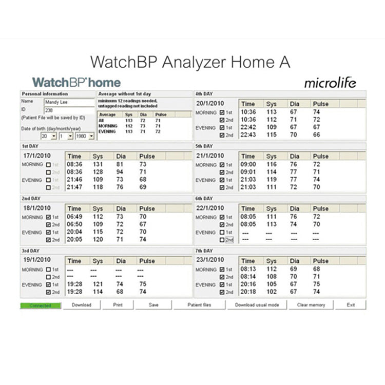 WatchBP Home A 豪華型家用房顫偵測血壓計