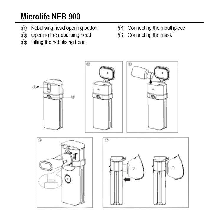 Microlife NEB900 Mesh Nebuliser